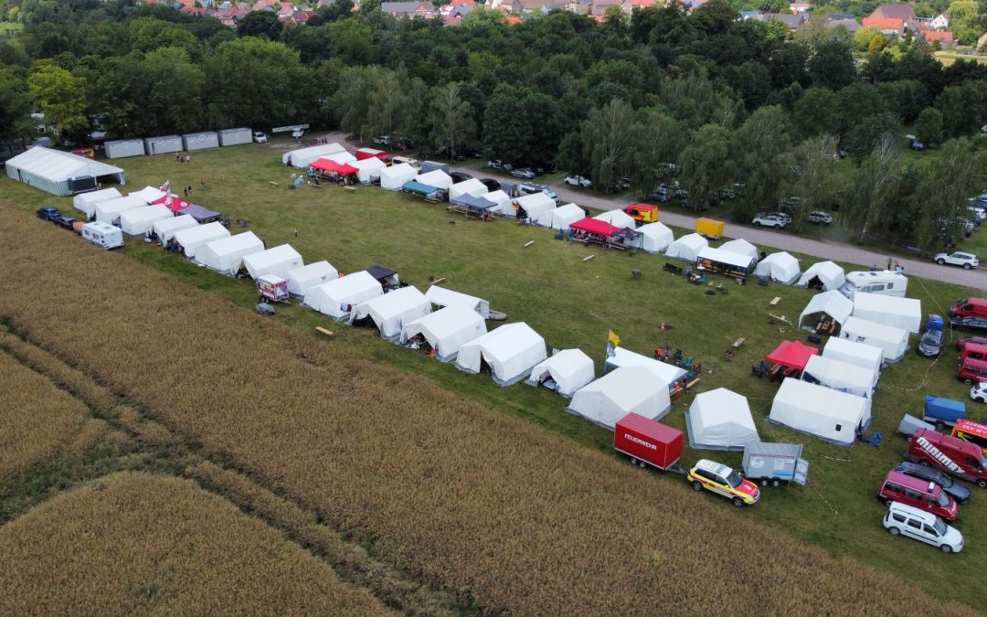 Zeltlager der Kreisjugendfeuerwehr Saale-Holzlandkreis 2024
